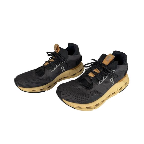 On Cloudstratus Women’s Running Shoes Size 7 Black Sand CloudTecng Moderate Wear - Picture 3 of 8